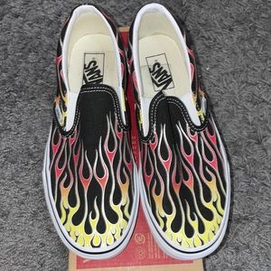 Fire Vans Slip-Ons Women’s 9.5